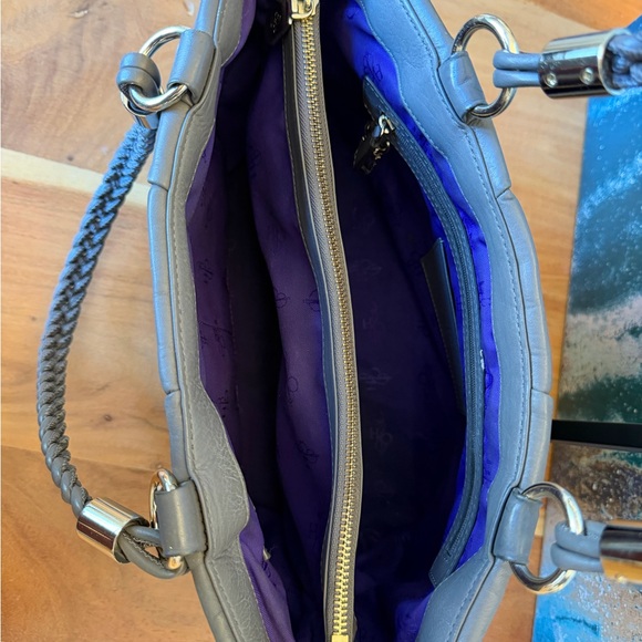 Cole Haan Adele Tote- Vintage Vibes in neutral gray color - Picture 14 of 15